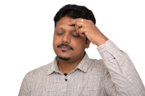 সুদীপ্ত মাইতি EFT ট্যাপিং করছেন